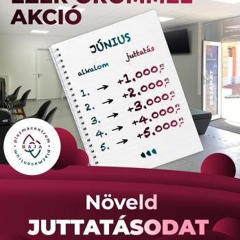 Júniusban visszatér a népszerű “1000 örömmel” akciónk!
